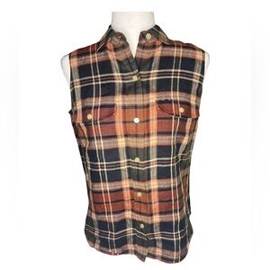 Vintage Lauren Ralph Lauren 100% Linen Tank S